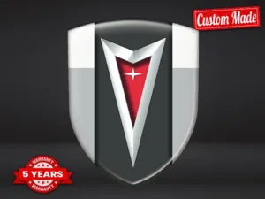 Pontiac Etiqueta Impermeable Pro Máximo Resistente Moderno